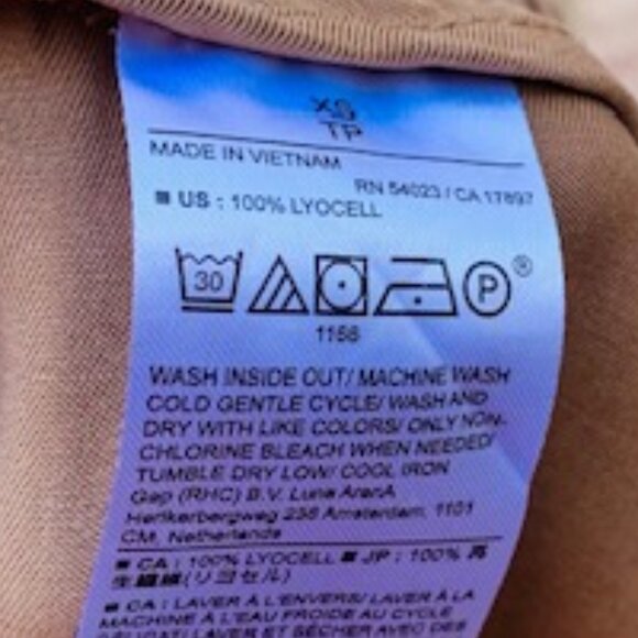 Banana Republic Brown Tencel Joggers size XS - Picture 8 of 8